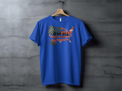 Team USA Basketball 2024 T-Shirt - Trendy AF