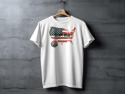 Team USA Basketball 2024 T-Shirt - Trendy AF