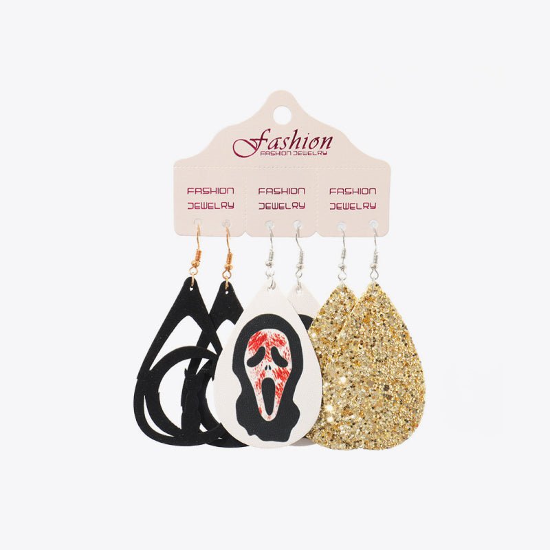 Teardrop Shape Dangle Earrings - Trendy AF