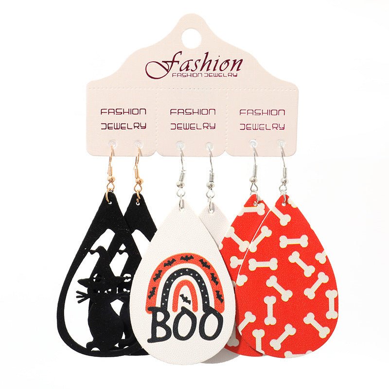 Teardrop Shape Dangle Earrings - Trendy AF