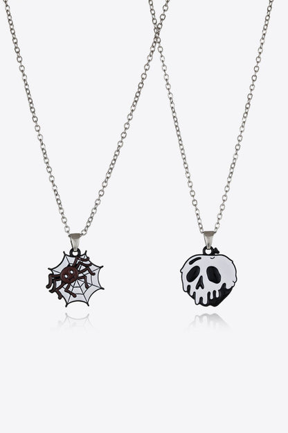 Two - Piece Halloween Theme Necklace Set - Trendy AF