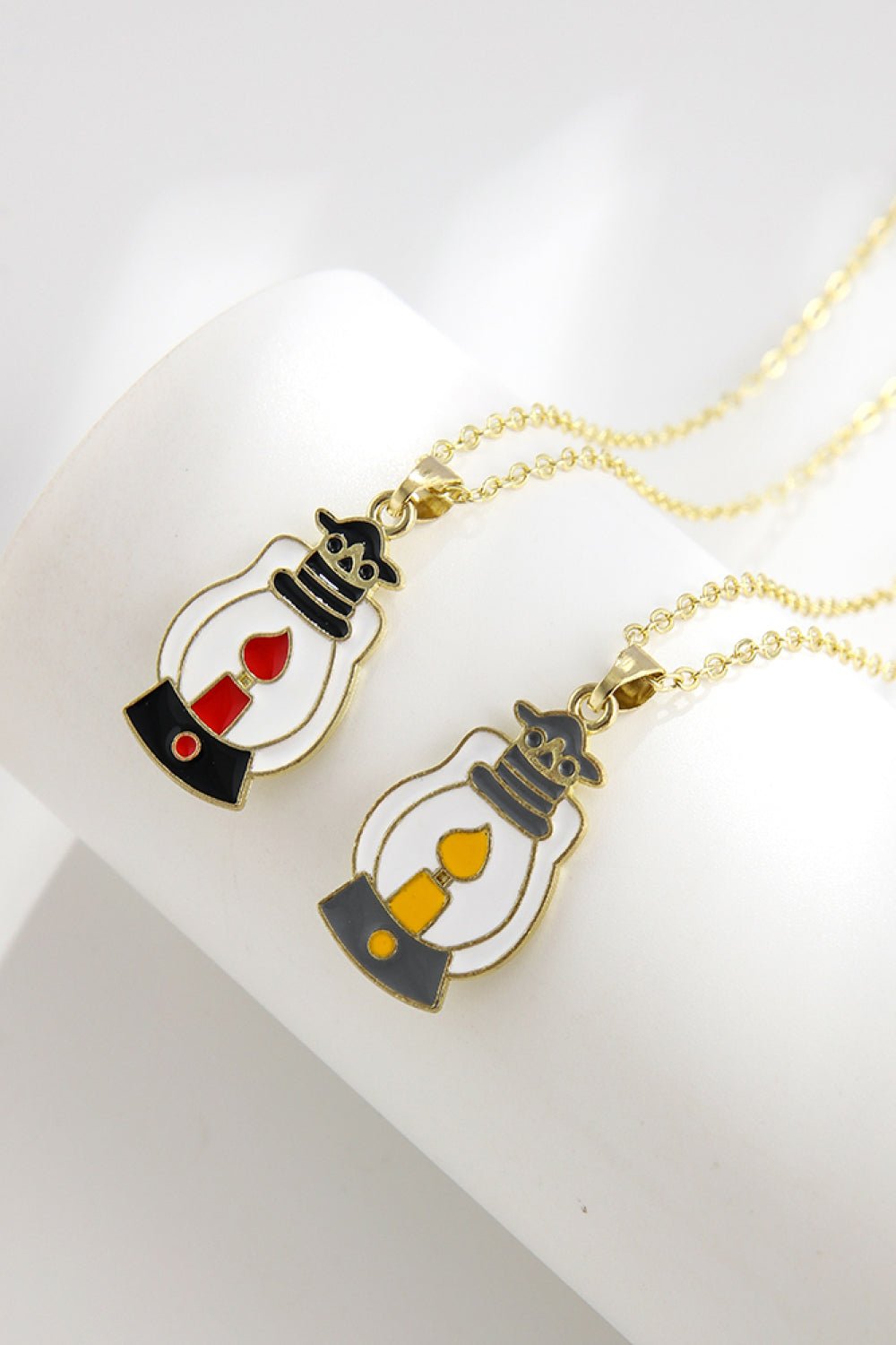 Two - Piece Halloween Theme Necklace Set - Trendy AF