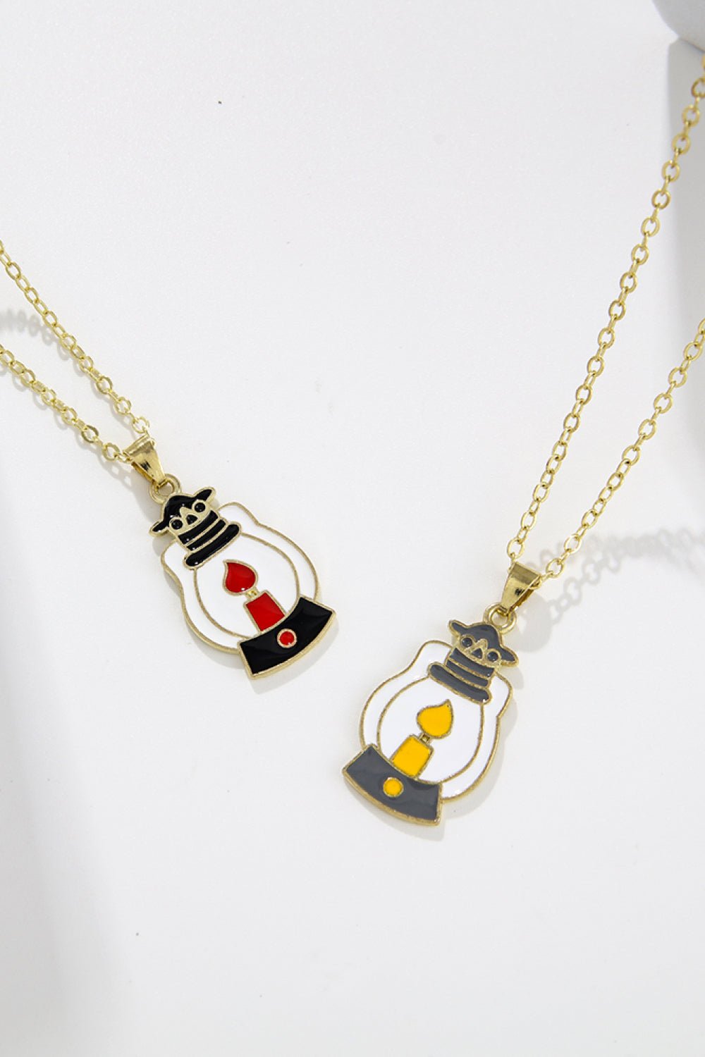 Two - Piece Halloween Theme Necklace Set - Trendy AF