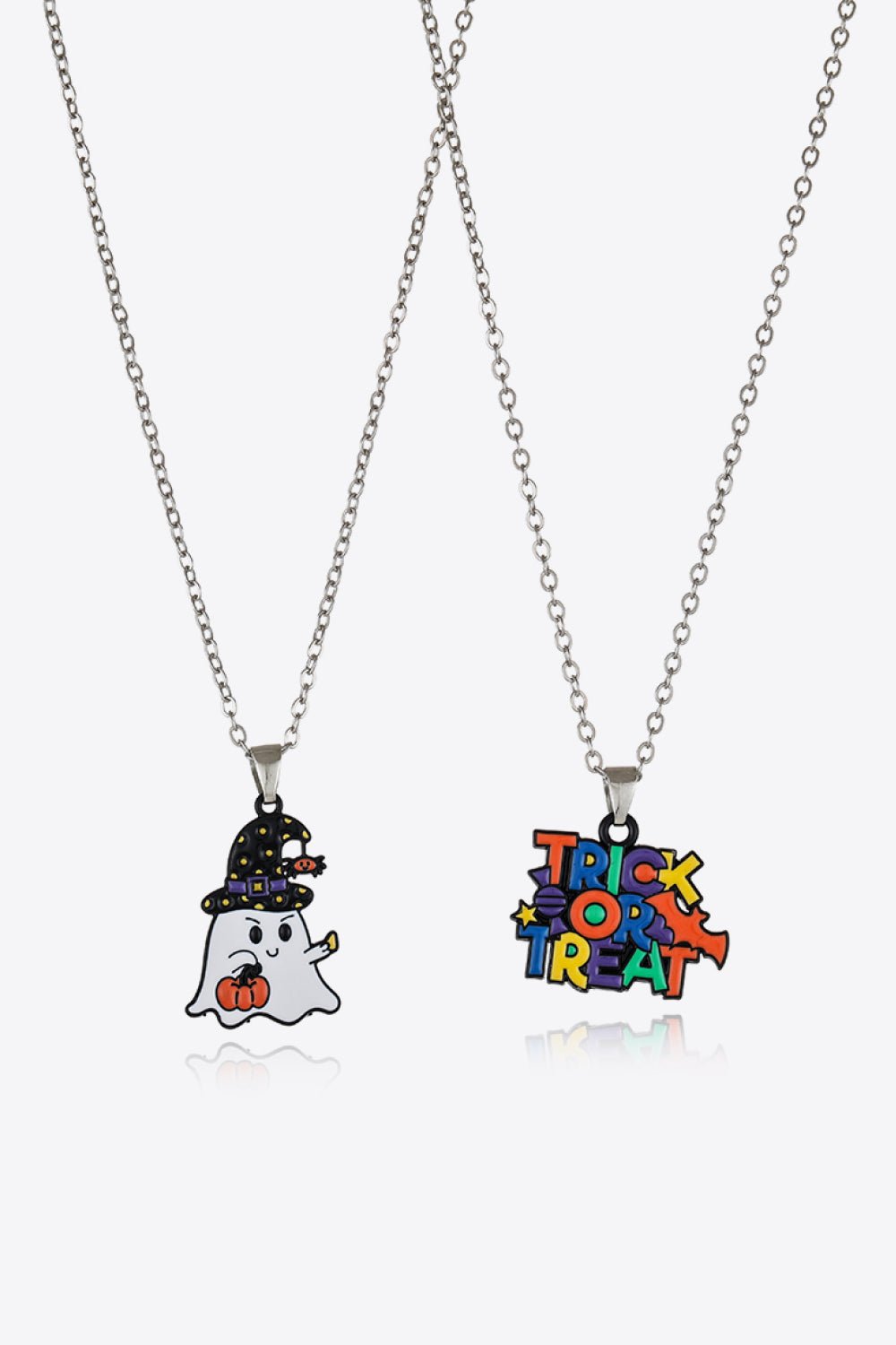 Two - Piece Halloween Theme Necklace Set - Trendy AF