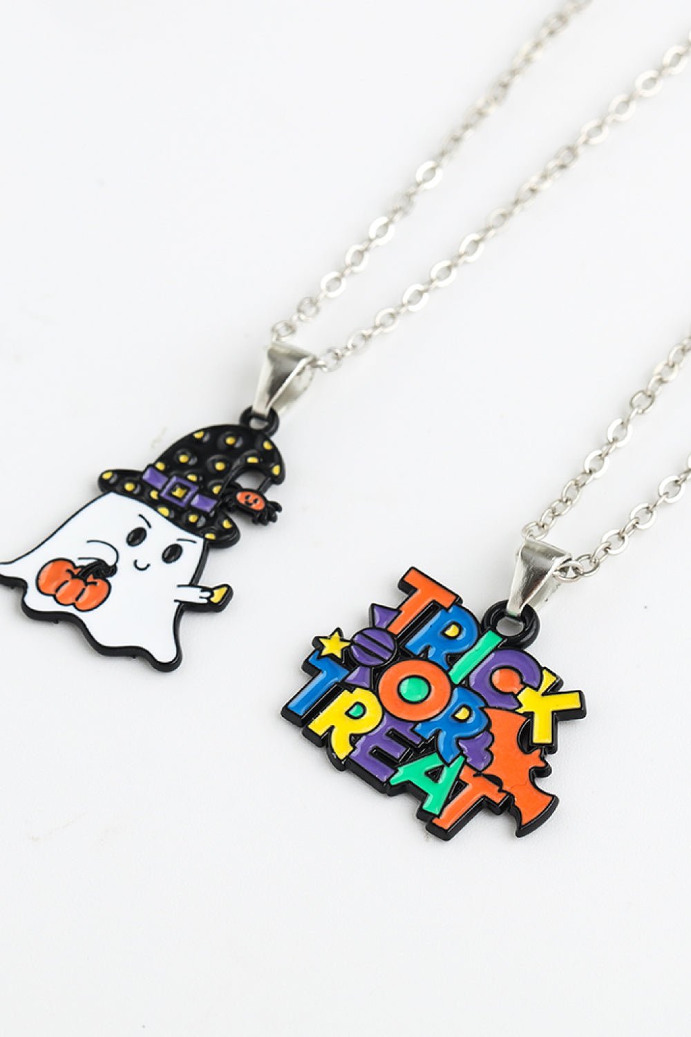 Two - Piece Halloween Theme Necklace Set - Trendy AF