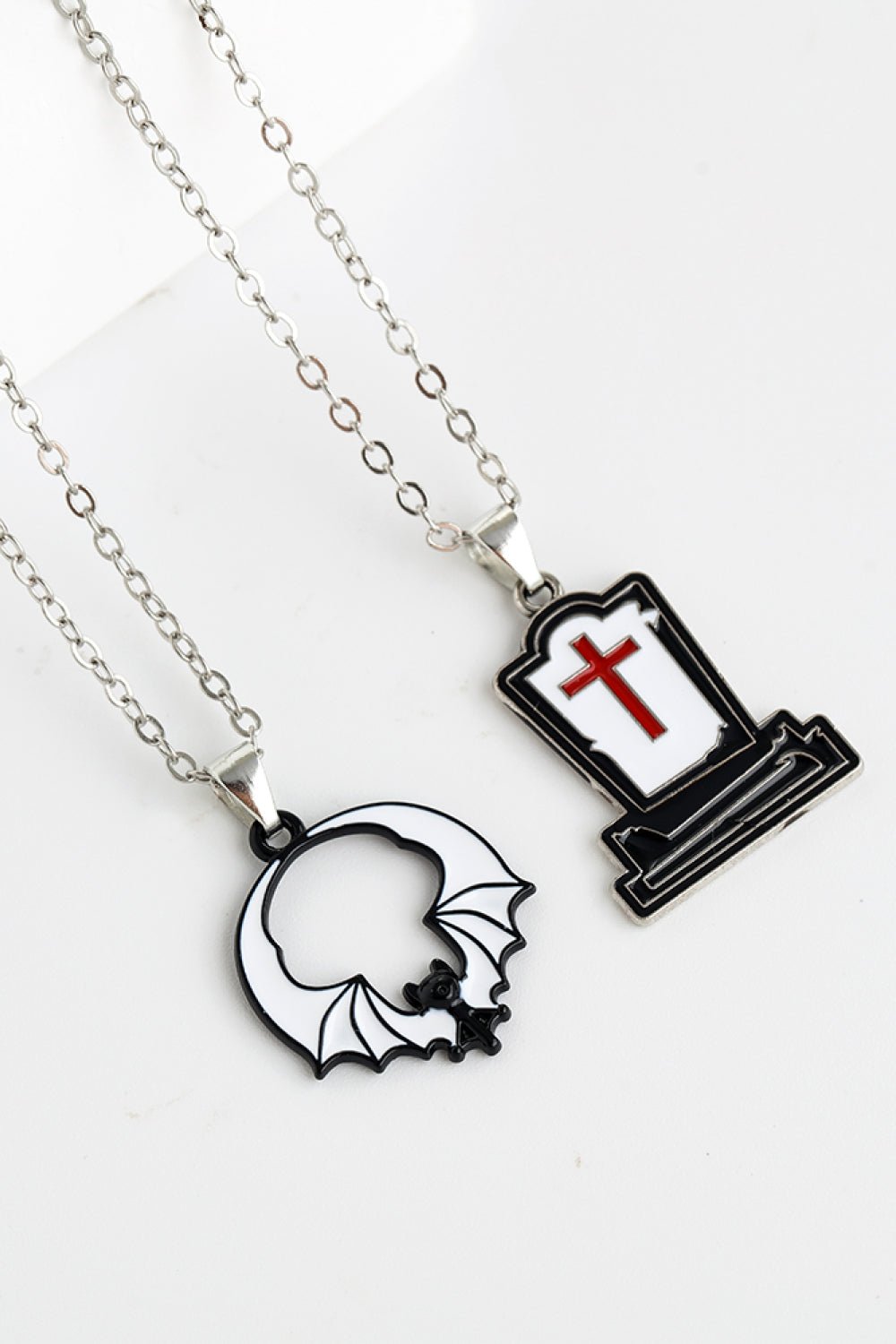 Two - Piece Halloween Theme Necklace Set - Trendy AF