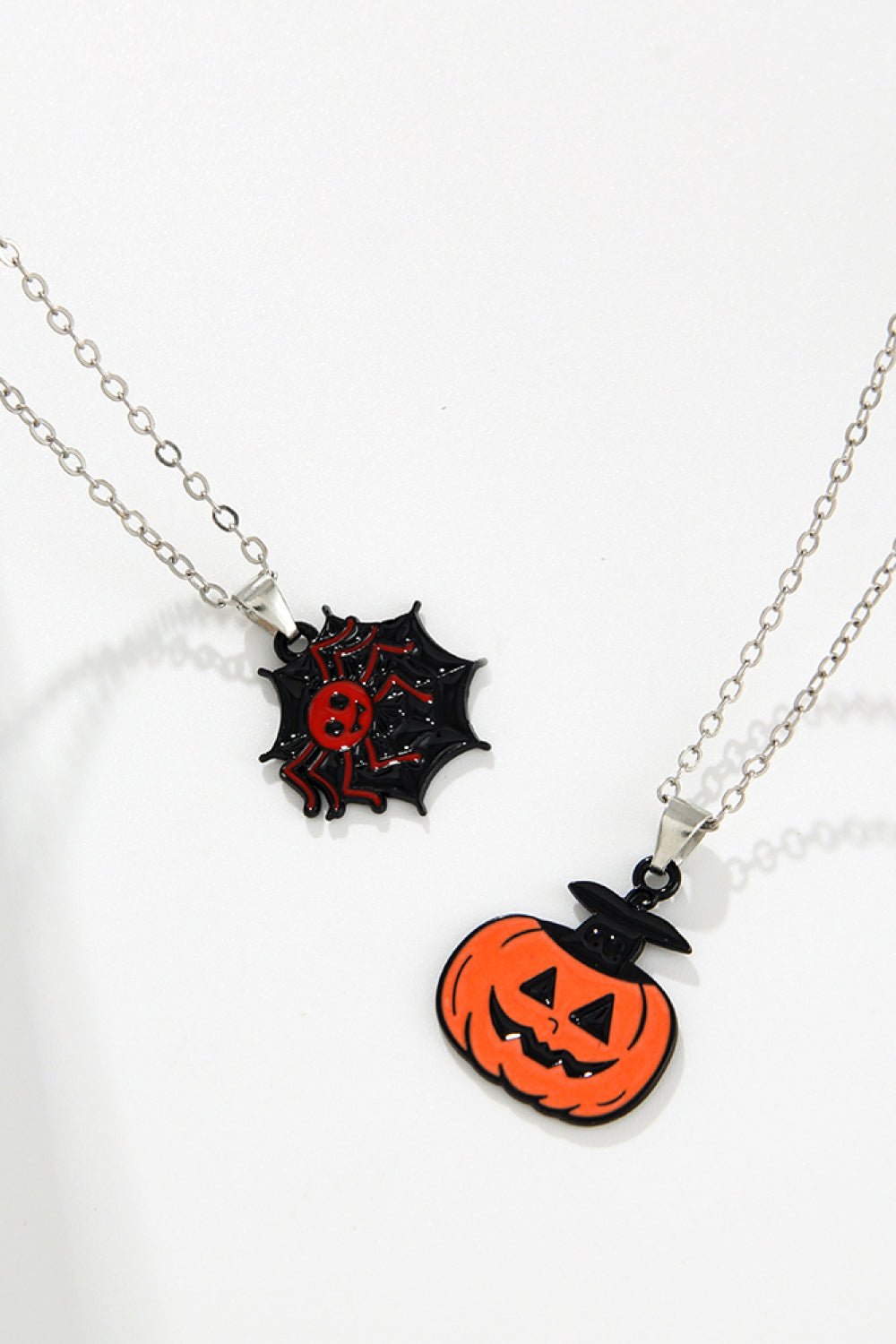 Two - Piece Halloween Theme Necklace Set - Trendy AF