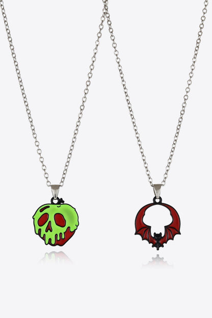 Two - Piece Halloween Theme Necklace Set - Trendy AF