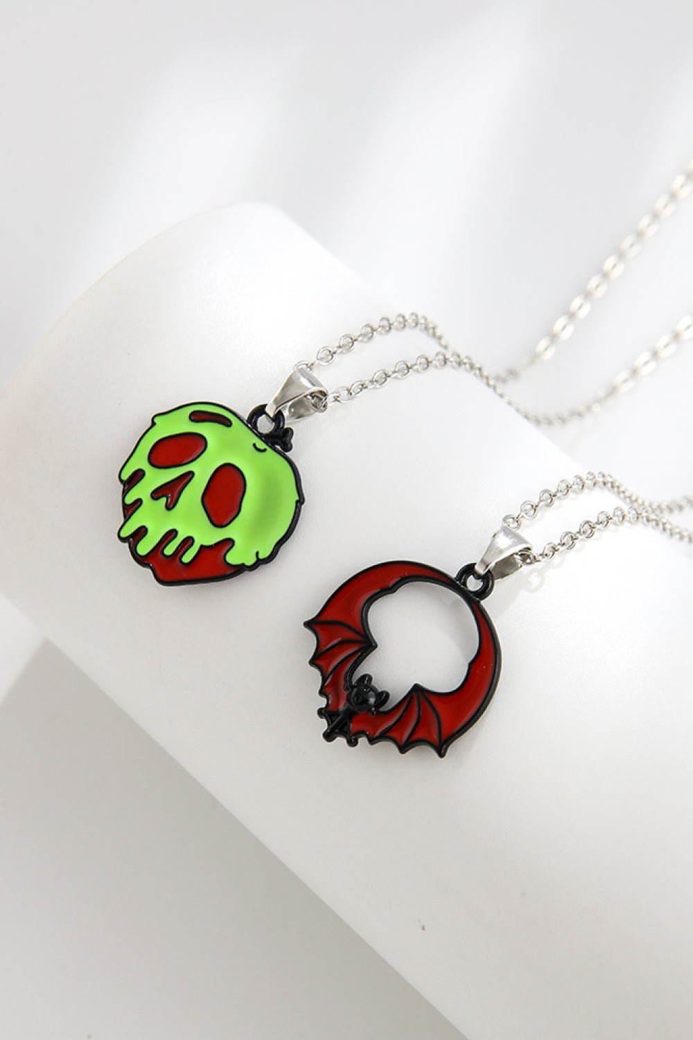 Two - Piece Halloween Theme Necklace Set - Trendy AF