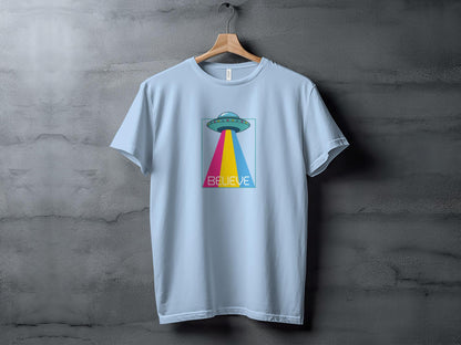 UFO Believe Graphic T-Shirt - Trendy AF