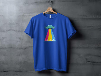 UFO Believe Graphic T-Shirt - Trendy AF