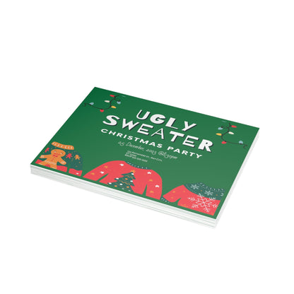 Ugly Sweater Party Invitations (envelopes included) - Trendy AF