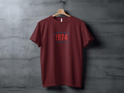 Vintage 1974 Anniversary Edition T-Shirt, Classic 50th Birthday Gift, Retro Style Unisex Tee, Soft Cotton Casual Wear, Unique Design - Trendy AF