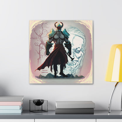 Warrior King Canvas - Trendy AF