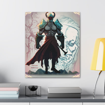 Warrior King Canvas - Trendy AF