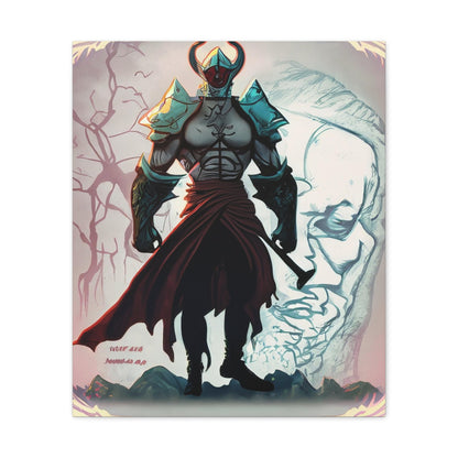 Warrior King Canvas - Trendy AF