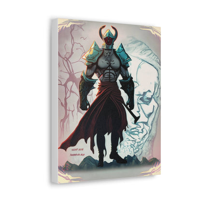 Warrior King Canvas - Trendy AF