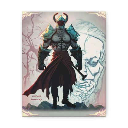 Warrior King Canvas - Trendy AF