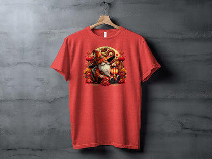 Year of the Dragon Wizard T-Shirt, Fantasy Dragon Lunar New Year Tee, Asian Mythology Inspired Unisex Clothing, Magical Artwork Apparel - Trendy AF