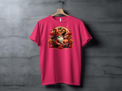 Year of the Dragon Wizard T-Shirt, Fantasy Dragon Lunar New Year Tee, Asian Mythology Inspired Unisex Clothing, Magical Artwork Apparel - Trendy AF